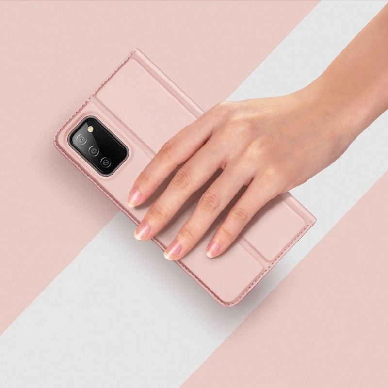 12. Dux Ducis Skin Pro kabura etui pokrowiec z klapką Samsung Galaxy A03s niebieski