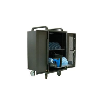 3. Avtek International Avtek Charging Cart 20 Przenośna szafa do zarządzania urządzeniami Czarny
