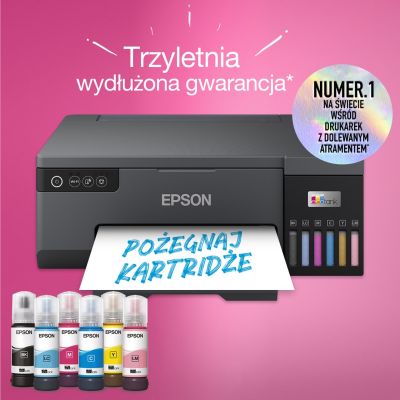6. Epson EcoTank L8050 Drukarka atramentowa 25 str./min