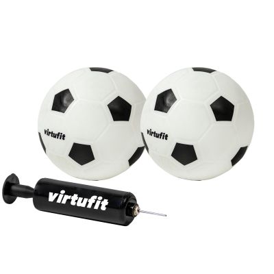 8. VIRTUFIT ZESTAW BRAMEK DO PIŁKI NOŻNEJ DLA DZIECI Z 2 PIŁKAMI I POMPKĄ - BRAMKI DO PIŁKI NOŻNEJ - 92