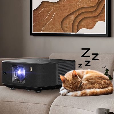 15. Projektor multimedialny Yaber K3 Pro LCD FullHD 1080p z głośnikami JBL i subwooferem - czarny