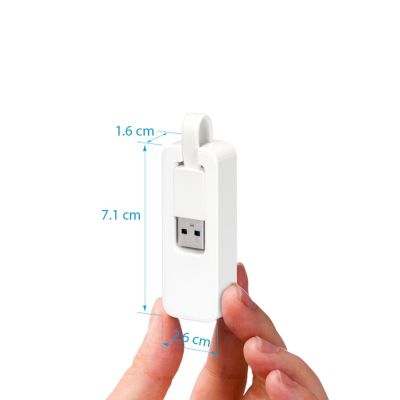 4. TP-LINK UE200 Karta Ethernet 100Mb/s USB 2.0.