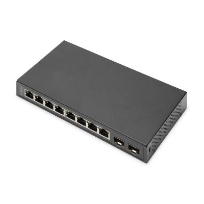 5. Digitus 8-portowy Gigabit + 2 porty SFP Gigabit