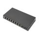5. Digitus 8-portowy Gigabit + 2 porty SFP Gigabit
