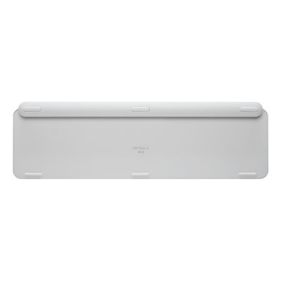 7. Klawiatura Logitech MX Keys S 920-011566 RF Wireless + Bluetooth QWERTZ Niemiecki Aluminium, Biała