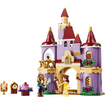 3. LEGO Disney 43289 - Zaczarowany zamek Pięknej i Bestii