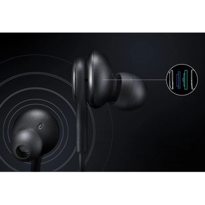 8. Słuchawki przewodowe Samsung EO-IA500BBEGWW mini jack 3.5mm - czarne