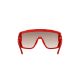 4. Okulary rowerowe POC Devour Ultra czerwony