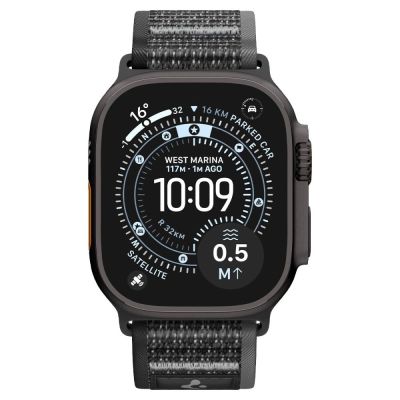 2. Pasek Spigen Athlex Air 2 na Apple Watch 44 / 45 / 46 / 49 mm - czarno-szary
