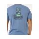 2. Koszulka męska RIP CURL Vaporcool Search Stack Tee niebieska