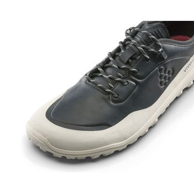 2. Buty męskie Vivobarefoot TRACKER LEATHER AT LOW MENS OBSIDIAN/WHITE (309534-04)