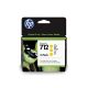 3. HP Zestaw 3 żółtych wkładów atramentowych 712 DesignJet 29 ml