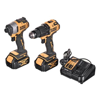 25. Zestaw narzędzi Combo 18V 2x4,0Ah DCK2062M2T DEWALT