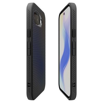 7. Etui Spigen Liquid Air na Google Pixel 10A - czarne matowe