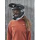 3. Kask rowerowy POC Otocon Race Mips czarno biały