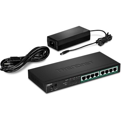 5. TRENDnet Switch  8-Port Gigabit PoE+ (120W)