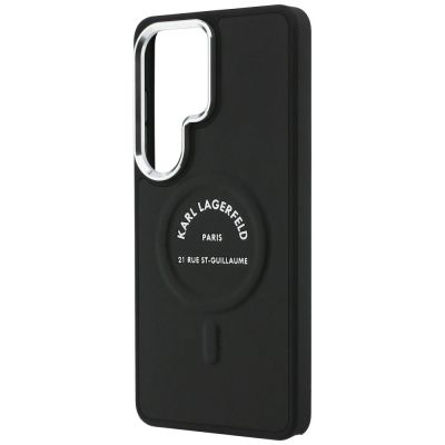 6. Etui Karl Lagerfeld Embossed Ring RSG Logo MagSafe na Samsung Galaxy S26 Ultra - czarne