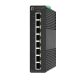4. Przełącznik LevelOne Hilbt Industrial GB/SL 8-portowy IP30+DIN 1Gbps