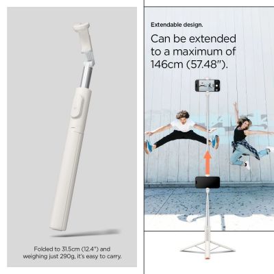21. Selfie stick Spigen S541W Bluetooth - biały