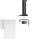 7. Hama 00220900 uchwyt / stojak do monitorów 88,9 cm (35") Biurko Czarny