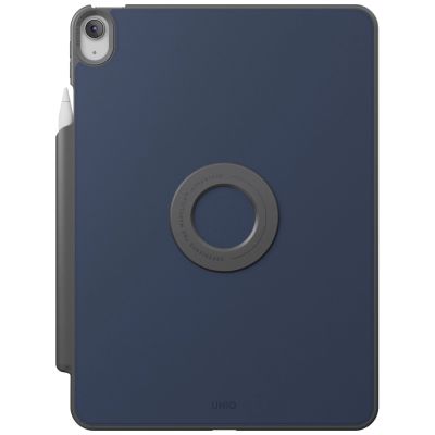 4. Etui UNIQ Rovus Snapmount Magnetic 360 Rotating Detachable do iPad 11" 2025 / iPad 10.9" 2022 (10 gen.) - granatowe