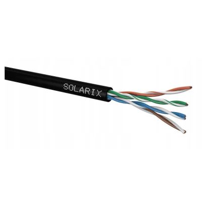 Kabel instalacyjny Solarix CAT5E UTP PE FC