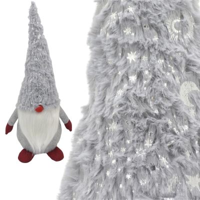 5. SKRZAT GNOM KRASNAL DEKORACYJNY SZARY 45CM