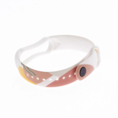 Strap Moro opaska do Xiaomi Mi Band 3 / 4 silikonowy pasek bransoletka do zegarka wzór 7