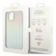8. Etui Guess IML Faceted Mirror Disco Iridescent na iPhone 12/12 Pro - wielokolorowe