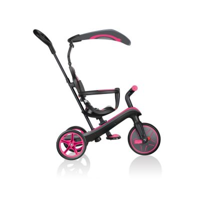 3. Rowerek 4w1 Globber Explorer Trike Fuchsia 632-110-2 HS-TNK-000013809