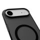 10. Etui silikonowe Puro Daylight kompatybilne z Magsafe na iPhone 17 Air - półprzezroczyste czarne