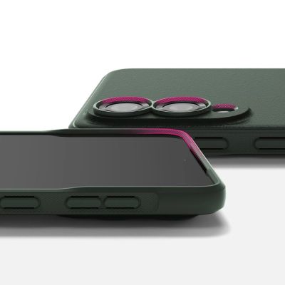 4. Etui Ringke Onyx na Samsung Galaxy S25 Edge - zielone