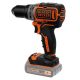 2. Black & Decker BL186N 1650 RPM Zamek centralny Czarny, Pomarańczowy