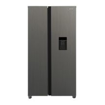 Lodówka Side by Side Total No Frost MPM-439-SBS-15/ND, stalowa inox, wys. 177cm