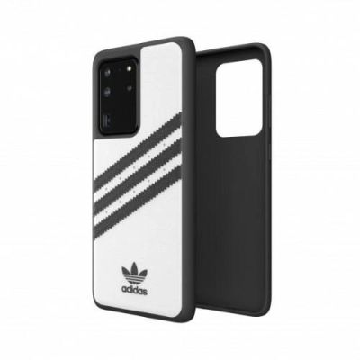 6. Etui Adidas OR Moudled Case PU na Samsung Galaxy S20 Ultra - biało-czarne