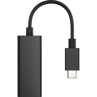 4. Przejściówka HP USB-C to RJ45 Adapter G2 czarna 4Z534AA