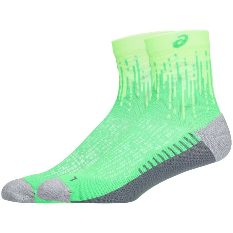 2. ASICS Performance Run Quarter Sock 3013B349-300 Zielone 47-49