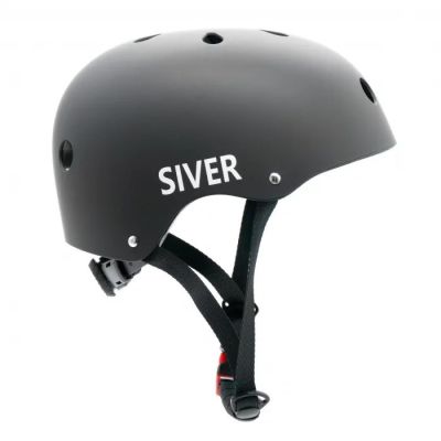 6. Kask rowerowy Motus Siver rozmiar L, czarny (MOTHAM8LBA)