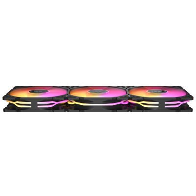 11. ASUS TUF GAMING TR120 ARGB 3IN1 Black Obudowa komputera Chłodnica powietrza 12 cm Czarny