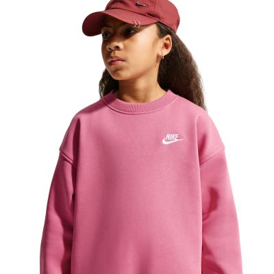 4. Bluza dla dzieci Nike Sportswear Club Fleece różowa FD2923 641