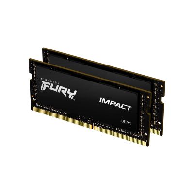 6. Kingston 64GB 3200MHz DDR4 CL20 SODIMM (Kit of 2) FURY Impact KF432S20IBK2/64
