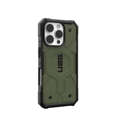 5. UAG Pathfinder Magsafe - obudowa ochronna do iPhone 16 Pro kompatybilna z MagSafe (olive) [mto]
