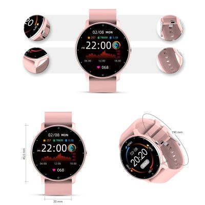 7. Smartwatch Damski Gravity GT1-1