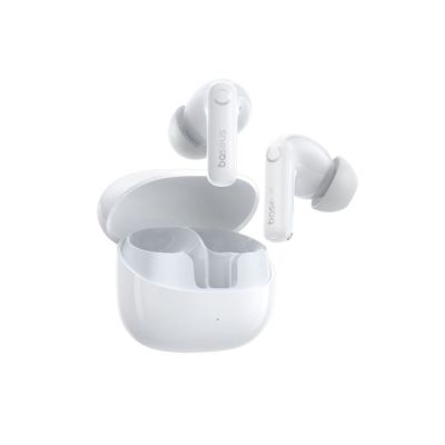 4. Baseus Bass BP1 Zestaw słuchawkowy True Wireless Stereo (TWS) Douszny Połączenia/muzyka Bluetooth Biały