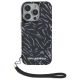 2. Etui Karl Lagerfeld Zebra With Cord na iPhone 16 Pro - fioletowe