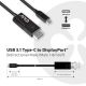 4. Kabel CLUB3D CAC-1557 USB C Displayport 1.4 Czarny
