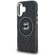 6. Etui Karl Lagerfeld IML Choupette Head Logo MagSafe na iPhone 16 - czarne