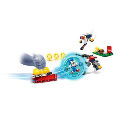4. LEGO SONIC 77001 Sonic i biwakowa bitwa
