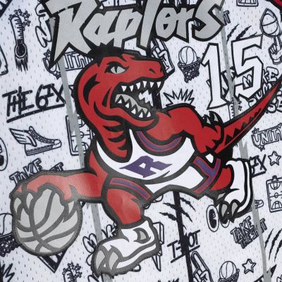 3. Koszulka Mitchell & Ness Doodle NBA Swingman Vince Carter Toronto Raptors