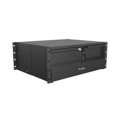 4. LANBERG SZUFLADA DO SZAF 19" 4U 360MM CZARNA